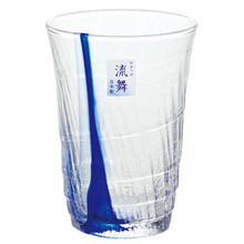 일본 블루텀블러 5p세트/유리잔/유리컵
